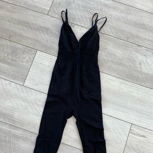 Free people black Astro Onsie size XS/S